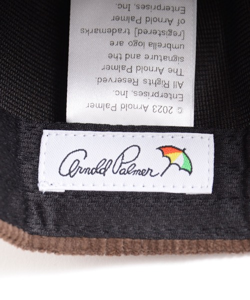 Arnold Palmer（アーノルドパーマー）の「コーデュロイ シェア 6P キャップ（キャップ・レディース・ベージュ/ブラック/ブラウン・F）」の13枚目の写真