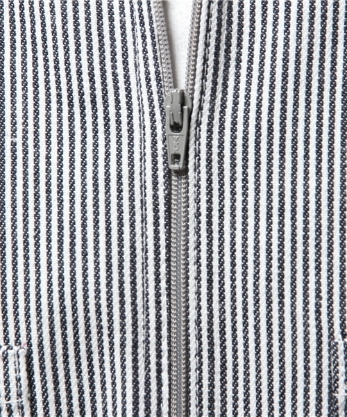 BEN DAVIS（ベンデイビス）の「BEN DAVIS  HALF ZIP L/S（シャツ/ブラウス・メンズ・ストライプ/ネイビー/カーキ・X-LARGE/MEDIUM/LARGE）」の14枚目の写真