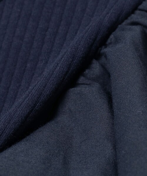 B:MING by BEAMS（ビーミングバイビームス）の「B:MING by BEAMS / 布帛 フリルスリーブ Tシャツ（100～140cm）（Tシャツ/カットソー・キッズ・ネイビー/ホワイト系その他5・140/100/130/110/120）」の22枚目の写真