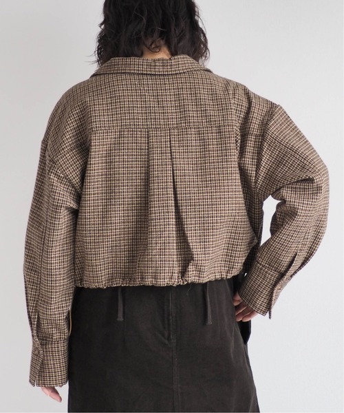 cepo（セポ）の「ショートシャツジャケット（その他アウター・レディース・ブラック/ブラウン・M）」の22枚目の写真