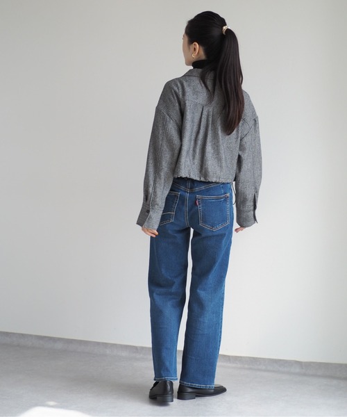 cepo（セポ）の「ショートシャツジャケット（その他アウター・レディース・ブラック/ブラウン・M）」の10枚目の写真