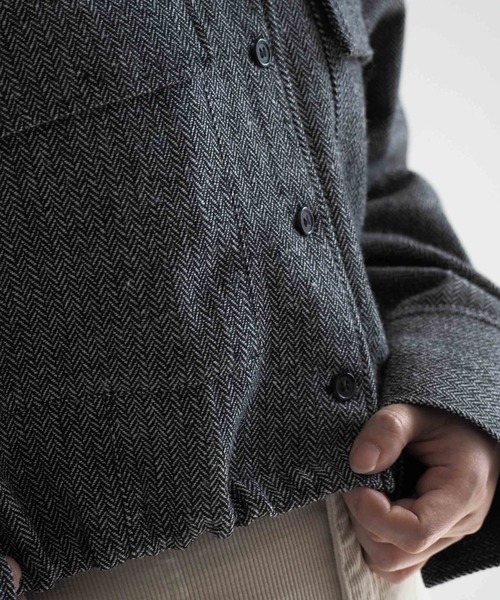 cepo（セポ）の「ショートシャツジャケット（その他アウター・レディース・ブラック/ブラウン・M）」の20枚目の写真