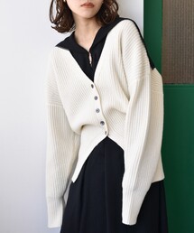 CODE A | CODE A ｜ design volume cardigan(カーディガン/ボレロ)