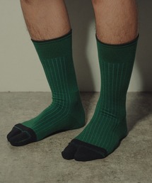 The Role design（ザロールデザイン）の「【 The Role design / ザ・ロールデザイン 】 BICOLOR RIB SOCKS MENS / バイカラー リブソックス メンズ（ソックス/靴下）」