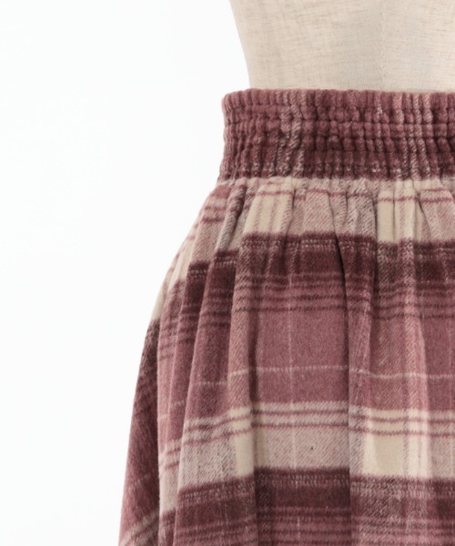 axes femme ピンク チェック スカート チェック柄プリーツスカート【10%OFF対象商品】 | axes femme online shop