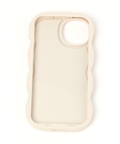 LAKOLE（ラコレ）の「※ふわふわウェーブスタンドiPhoneケース / 988444（スマホケース/カバー・レディース・チャコール/カーキ/アイボリー・SMALL/X-SMALL/MEDIUM）」の13枚目の写真