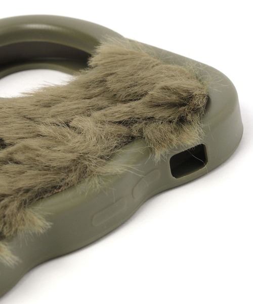 LAKOLE（ラコレ）の「※ふわふわウェーブスタンドiPhoneケース / 988444（スマホケース/カバー・レディース・チャコール/カーキ/アイボリー・SMALL/X-SMALL/MEDIUM）」の22枚目の写真