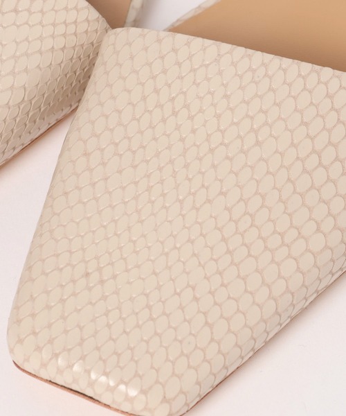 Tony Bianco（トニービアンコ）の「【TONY BIANCO】PERCYスリングバック（パンプス・レディース・オフホワイト/ブラック・6/7）」の19枚目の写真