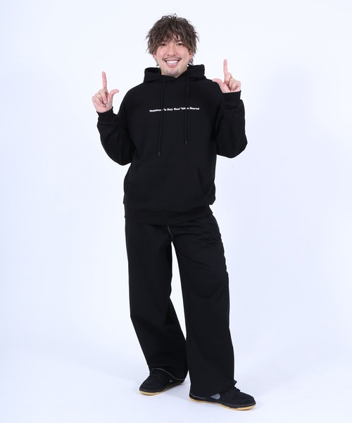 EXIEEE(イグジー)の「Life is goodパーカー(パーカー・レディース・ブラック/ピンク・SMALL/MEDIUM/LARGE)」の22枚目の写真