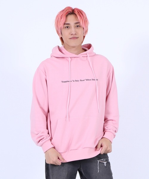 EXIEEE(イグジー)の「Life is goodパーカー(パーカー・レディース・ブラック/ピンク・SMALL/MEDIUM/LARGE)」の19枚目の写真