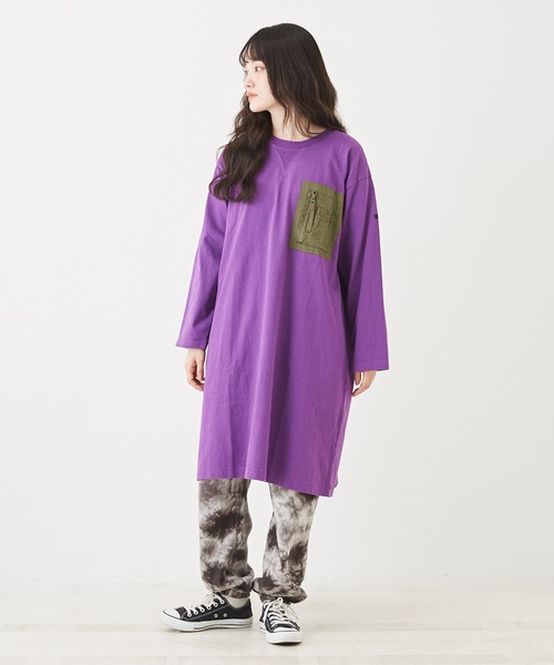 CUBE SUGAR（キューブシュガー）の「ジャンティ/タイダイスウェットパンツ（スウェットパンツ・レディース・チャコールグレー/ベージュ・M）」の22枚目の写真