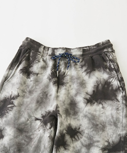 CUBE SUGAR（キューブシュガー）の「ジャンティ/タイダイスウェットパンツ（スウェットパンツ・レディース・チャコールグレー/ベージュ・M）」の11枚目の写真