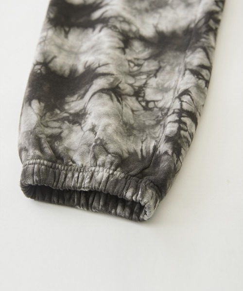 CUBE SUGAR（キューブシュガー）の「ジャンティ/タイダイスウェットパンツ（スウェットパンツ・レディース・チャコールグレー/ベージュ・M）」の15枚目の写真