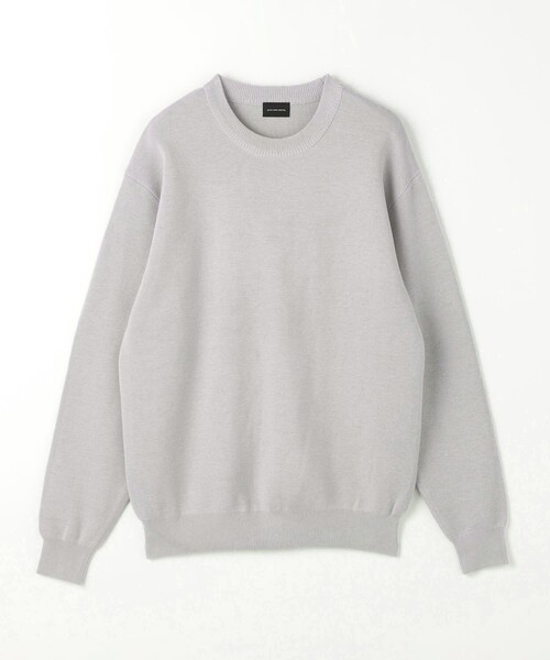 green label relaxing（グリーンレーベルリラクシング）の「クリアミラノリブ クルーネック ニット（ニット/セーター・メンズ・モカ/ブラック/ライトブルー/ライトグレー・L/XL/M/S）」の9枚目の写真