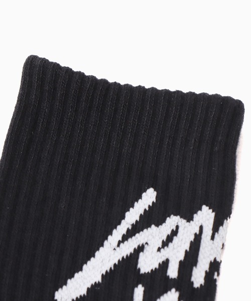 LONELY/論理（ロンリー）の「LONELY(論理)/ロンリー STOCK LOGO” SOCKS ソックス 靴下（ソックス/靴下・メンズ・ホワイト/ブラック・FREE）」の3枚目の写真