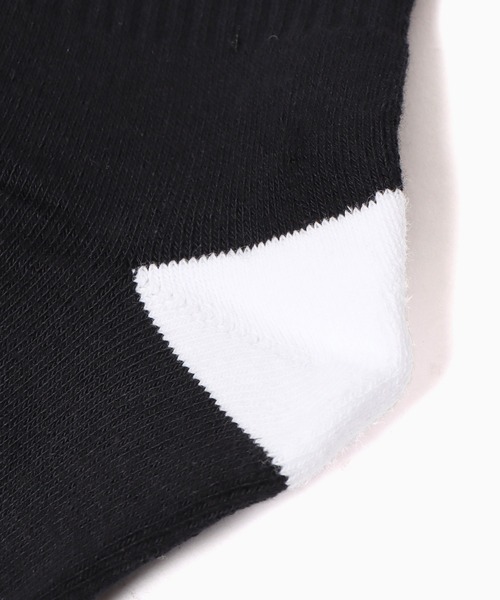 LONELY/論理（ロンリー）の「LONELY(論理)/ロンリー STOCK LOGO” SOCKS ソックス 靴下（ソックス/靴下・メンズ・ホワイト/ブラック・FREE）」の5枚目の写真