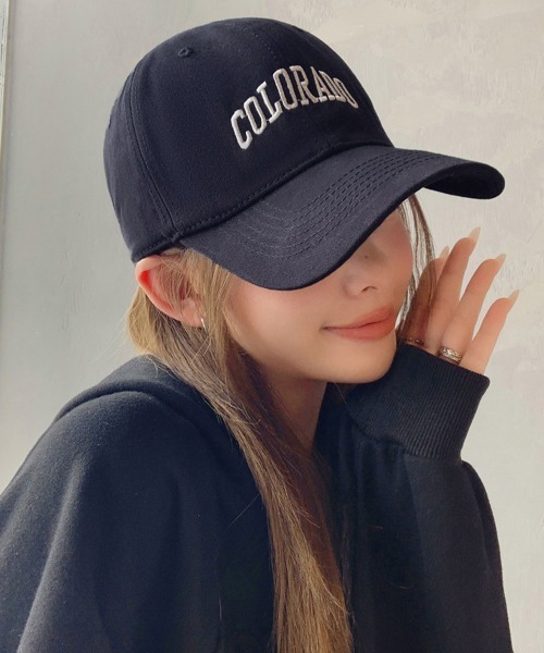 Miniministore（ミニミニストア）の「ベースボールキャップ 韓国 キャスケット（キャップ・レディース・ワインレッド/ダークグレー/ブラック/ブラウン/ベージュ/ネイビー/アイボリー・フリー）」の6枚目の写真