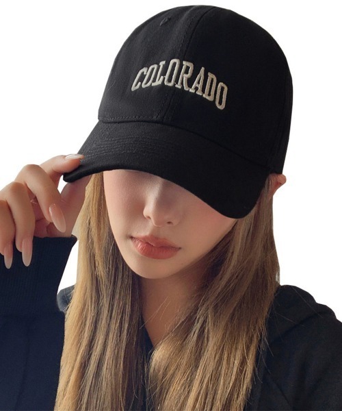 Miniministore（ミニミニストア）の「ベースボールキャップ 韓国 キャスケット（キャップ・レディース・ワインレッド/ダークグレー/ブラック/ブラウン/ベージュ/ネイビー/アイボリー・フリー）」の3枚目の写真