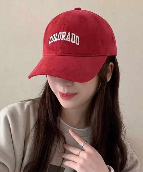 Miniministore（ミニミニストア）の「ベースボールキャップ 韓国 キャスケット（キャップ・レディース・ワインレッド/ダークグレー/ブラック/ブラウン/ベージュ/ネイビー/アイボリー・フリー）」の19枚目の写真