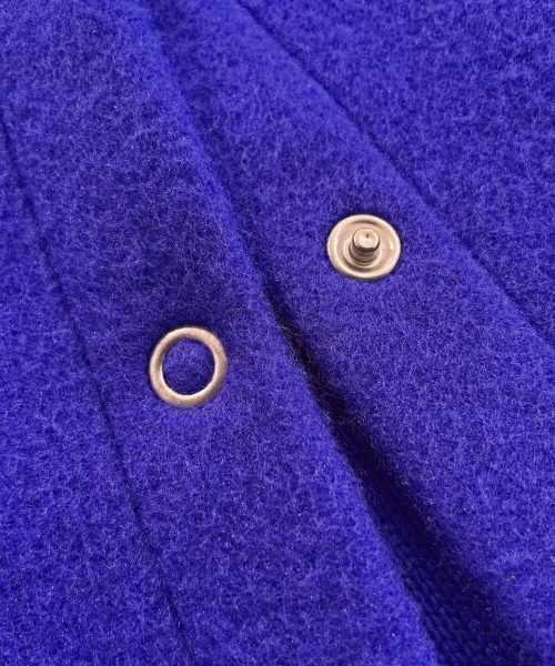 nissen（ニッセン）の「ノーカラーライトコート（表起毛）（ノーカラーコート・レディース・チャコール/ブルー/グリーン/アイボリー/杢グレー・L-XL/S-M）」の21枚目の写真