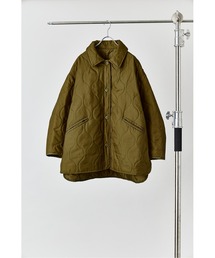 【軽量】【ユニセックス】ottilie リップストップキルトシャツジャケット
