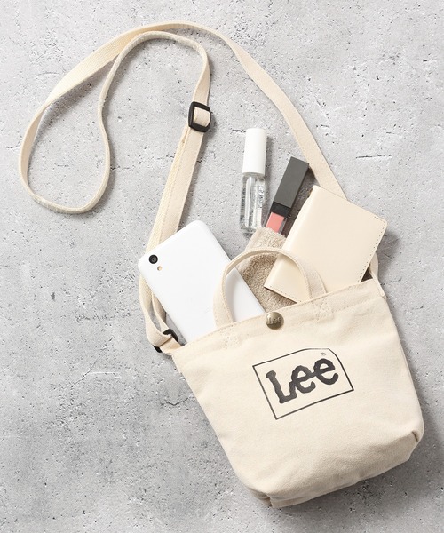 LEE■Mini Square Two-Way Tote Bag■送料込 LEE□Mini Square Two-Way Tote Bag□送料込 (LEE/ショルダー