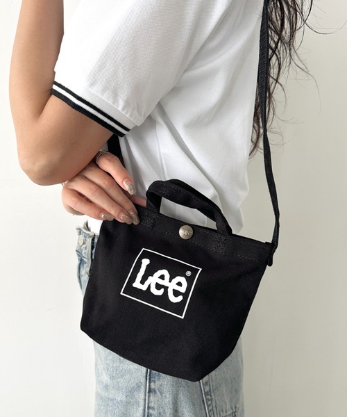 Lee（リー）の「Lee/リー キャンバス ミニミニ 2WAY トートバッグ（トートバッグ・レディース・ストライプ/ホワイト×シルバー/ブラック系その他/グレー/ホワイト×ブラック/ホワイト×ブルー/ホワイト×レッド/その他/ホワイト系その他/ブラック×ホワイト・FREE）」の14枚目の写真