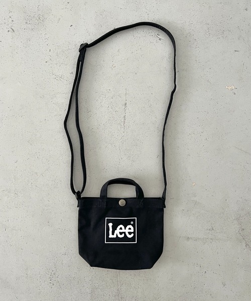 Lee（リー）の「Lee/リー キャンバス ミニミニ 2WAY トートバッグ（トートバッグ・レディース・ストライプ/ホワイト×シルバー/ブラック系その他/グレー/ホワイト×ブラック/ホワイト×ブルー/ホワイト×レッド/その他/ホワイト系その他/ブラック×ホワイト・FREE）」の18枚目の写真