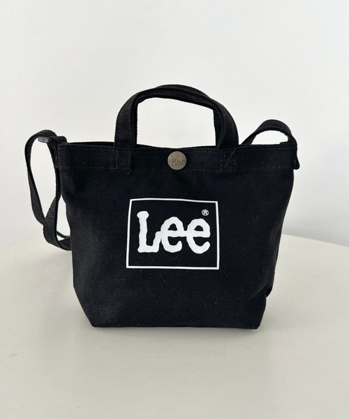 Lee（リー）の「Lee/リー キャンバス ミニミニ 2WAY トートバッグ（トートバッグ・レディース・ストライプ/ホワイト×シルバー/ブラック系その他/グレー/ホワイト×ブラック/ホワイト×ブルー/ホワイト×レッド/その他/ホワイト系その他/ブラック×ホワイト・FREE）」の22枚目の写真
