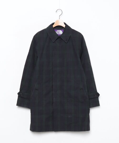 THE NORTH FACEPURPLE LABELチェック柄 コート THE NORTH FACEPURPLE LABELチェック柄 コート