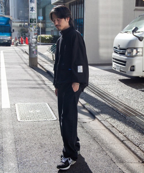 JACKROSE（ジャックローズ）の「JE-MILITARY HALF ZIP（スウェット・メンズ・ブラック/ライトグレー・L/M）」の11枚目の写真
