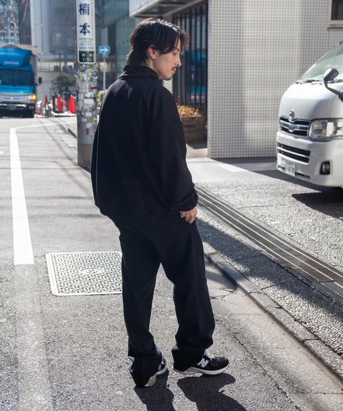 JACKROSE（ジャックローズ）の「JE-MILITARY HALF ZIP（スウェット・メンズ・ブラック/ライトグレー・L/M）」の14枚目の写真