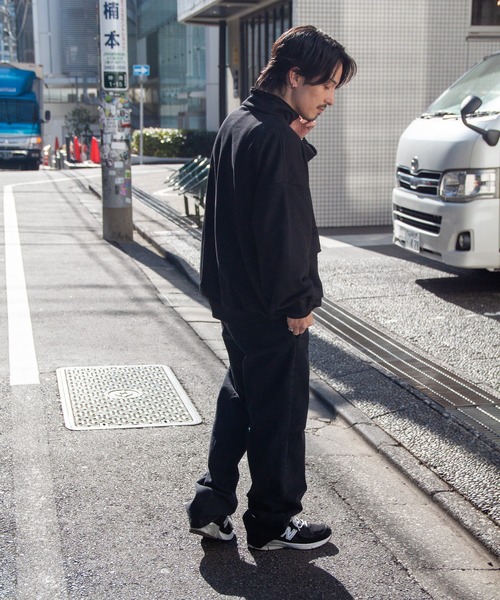 JACKROSE（ジャックローズ）の「JE-MILITARY HALF ZIP（スウェット・メンズ・ブラック/ライトグレー・L/M）」の15枚目の写真
