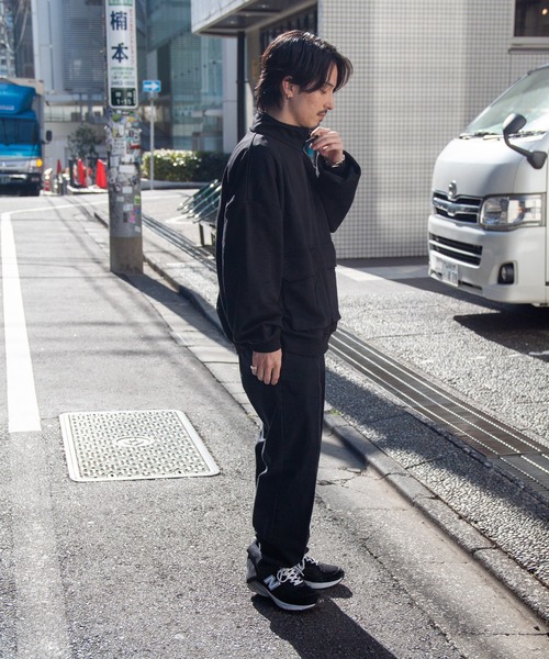 JACKROSE（ジャックローズ）の「JE-MILITARY HALF ZIP（スウェット・メンズ・ブラック/ライトグレー・L/M）」の16枚目の写真