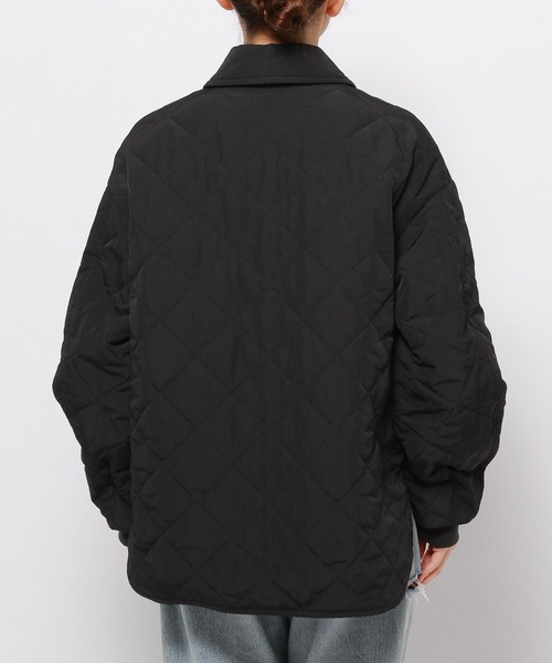 LOWRYS FARM（ローリーズファーム）の「エリキルティングブルゾン  987059（ブルゾン・レディース・アイボリー/ブラック/カーキ・FREE）」の20枚目の写真