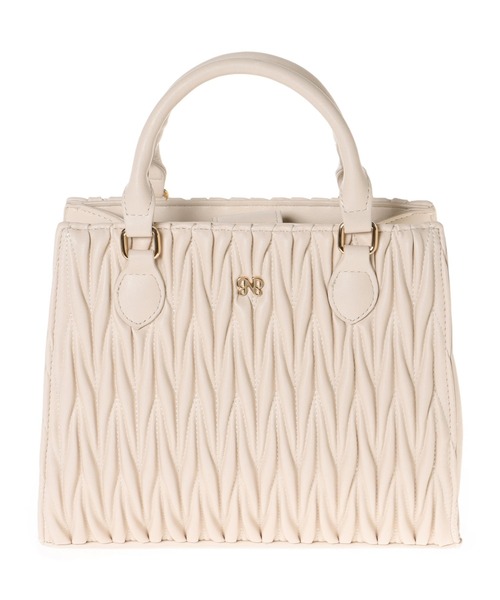 INGNI（イング）の「チャーム付キルティングバッグ（ショルダーバッグ・レディース・ブラック/グレー/オフホワイト/ベージュ/ピンクベージュ・ONE SIZE）」の13枚目の写真