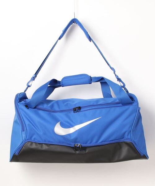 NIKE(ナイキ)の「《NIKEアパレル》ブラジリア M ダッフル 9.5 60L(ドラムバッグ・メンズ・ロイヤルブルー・フリー)」の1枚目の写真