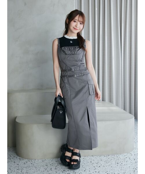 EATME（イートミー）の「ダブルベルトスニーカーサンダル（サンダル・レディース・ブラック/オフホワイト・S/M/L）」の6枚目の写真