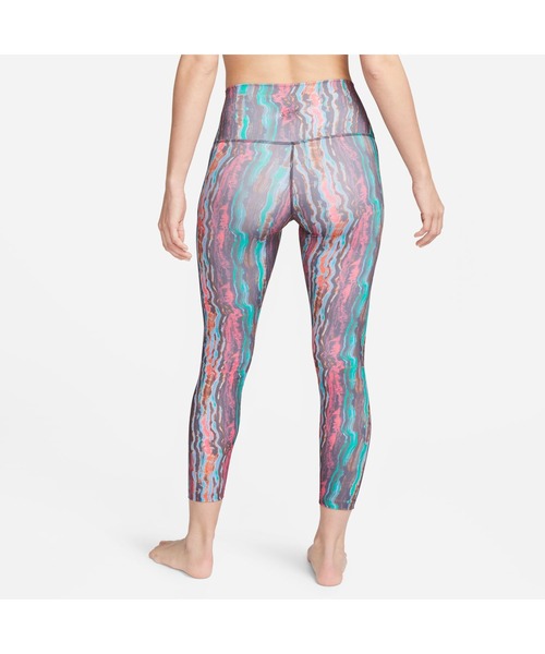 NIKE（ナイキ）の「NIKE/ナイキ W NY DF HR 7/8 TGHT NV+/ドライフィット 7/8レングス タイツ（タイツ/ストッキング・レディース・カラフル/ブラック・L/S/XS/M）」の8枚目の写真