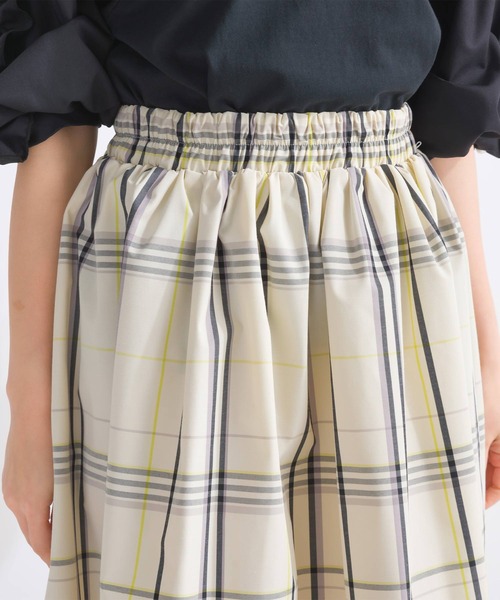 PICCIN（ピッチン）の「【WEB限定】リバーシブルチェック柄スカート（スカート・レディース・オフホワイト/ブラック・S/M/L）」の12枚目の写真