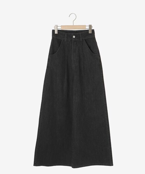 MAJESTIC LEGON（マジェスティックレゴン）の「タックワイドデニム（デニムパンツ・レディース・ピンク/ブラック/ブルー・MEDIUM/SMALL）」の12枚目の写真