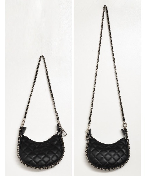 Re:EDIT（リエディ）の「[2024SS COLLECTION]キルトステッチショルダーバッグ（ショルダーバッグ・レディース・ブルー/ブラック/キャメル/ホワイト・FREE）」の10枚目の写真