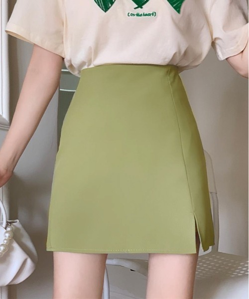 セール】ハイウエスト ミニスカート（スカート）｜kirakiraShop