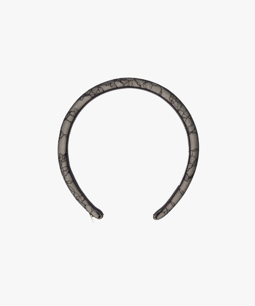 Chapeau d' O（シャポードオー）の「Chapeau d' O Lace Thin Headband / シャポードオー（カチューシャ・レディース・ブルー/ブラック/ホワイト・FREE）」の11枚目の写真