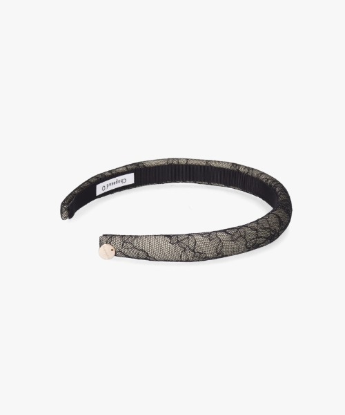 Chapeau d' O（シャポードオー）の「Chapeau d' O Lace Thin Headband / シャポードオー（カチューシャ・レディース・ブルー/ブラック/ホワイト・FREE）」の18枚目の写真