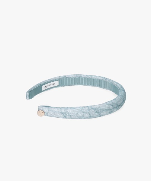 Chapeau d' O（シャポードオー）の「Chapeau d' O Lace Thin Headband / シャポードオー（カチューシャ・レディース・ブルー/ブラック/ホワイト・FREE）」の20枚目の写真