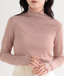 SUNFLOWER EIGHT（サンフラワーエイト）の「長袖シアートップスハイネック（Tシャツ/カットソー）」