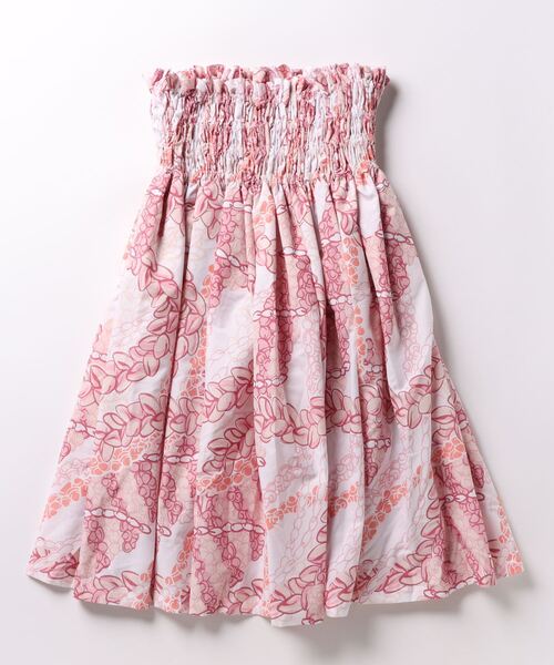 【Maunaloa】シングルパウ スイングシェルレイ/ホワイト系（スカート）｜Maunaloa（マウナロア）