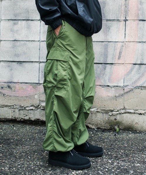 ARMY TWILL（アーミーツイル）の「ARMY TWILL　Nylon OX Cargo Pants（カーゴパンツ・メンズ・ブラック/カーキ・MEDIUM/LARGE）」の3枚目の写真
