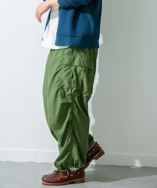 ARMY TWILL（アーミーツイル）の「ARMY TWILL　Nylon OX Cargo Pants（カーゴパンツ・メンズ・ブラック/カーキ・MEDIUM/LARGE）」の9枚目の写真